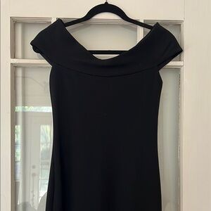 Dress the Population Black Off-Shoulder Dress